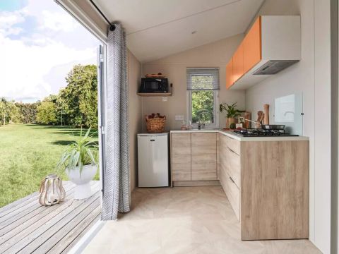 Mobilhome 5 personnes - Le Sable d'Or Duo Moderne 3 Pièces 5 Personnes Climatisé