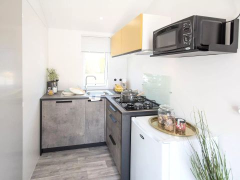 MOBILHOME 4 personnes - l'Horizon Moderne Climatisé + TV
