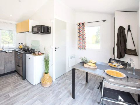 MOBILHOME 4 personnes - l'Horizon Moderne Climatisé + TV