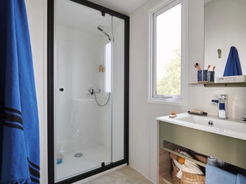 Mobilhome 5 personnes - Le Sable d'Or Duo Moderne 3 Pièces 5 Personnes Climatisé