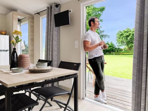 MOBILHOME 6 personnes - Le Sable d'Or Trio Moderne 4 Pièces 6 Personnes Climatisé