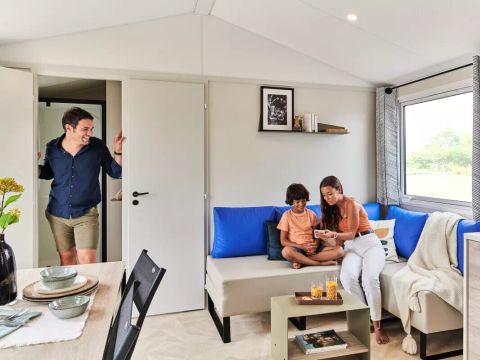 MOBILHOME 6 personnes - Le Sable d'Or Trio Moderne 4 Pièces 6 Personnes Climatisé