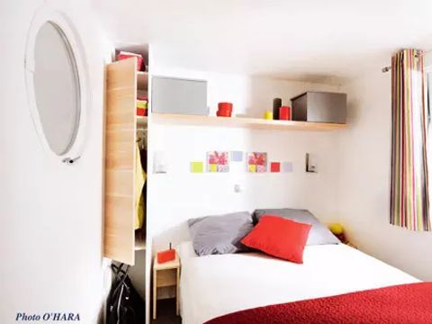 MOBILHOME 5 personnes - Bleu Lagon Duo Moderne 3 Pièces