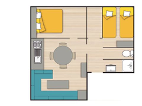 CHALET 4 personnes - Chalet 4 personnes