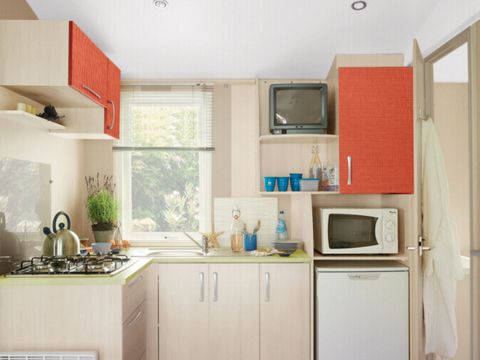 Mobilhome 6 personnes - Mobil home CONFORT 2 chambres climatisé