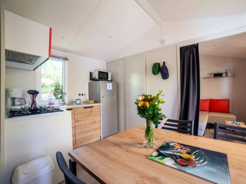 MOBILHOME 8 personnes - Eco 4 Pièces 6/8 Personnes + TV