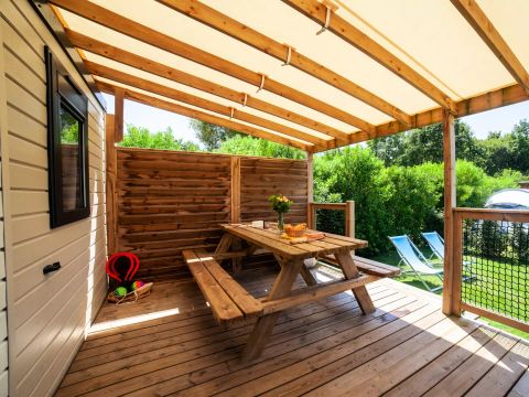 MOBILHOME 8 personnes - Eco 4 Pièces 6/8 Personnes + TV