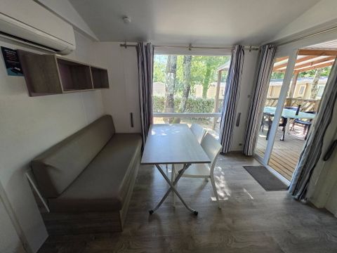 MOBILHOME 4 personnes - Comfort | 2 Ch. | 4 Pers. | Terrasse simple | Clim.