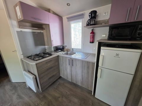 MOBILHOME 4 personnes - Comfort | 2 Ch. | 4 Pers. | Terrasse simple | Clim.