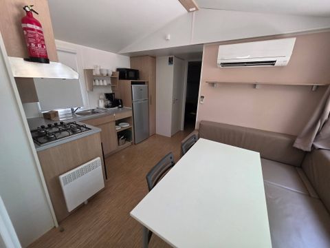MOBILHOME 6 personnes - Comfort | 3 Ch. | 6 Pers. | Terrasse Simple | 1 SDB | Clim