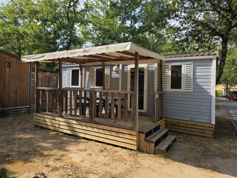 MOBILHOME 6 personnes - Comfort | 3 Ch. | 6 Pers. | Terrasse surélevée | Clim.
