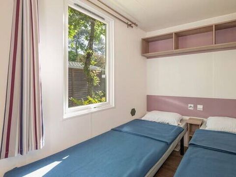 MOBILHOME 4 personnes - Comfort | 2 Ch. | 4 Pers. | Terrasse surélevée | Clim.