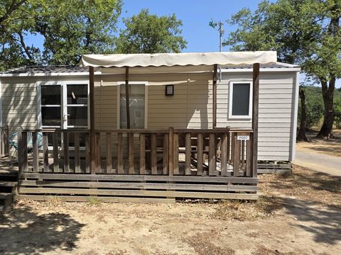 MOBILHOME 4 personnes - Comfort | 2 Ch. | 4 Pers. | Terrasse surélevée | Clim.