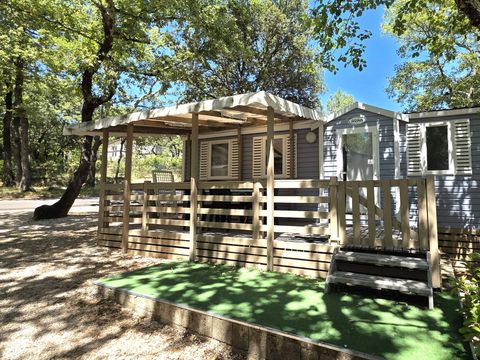 MOBILHOME 6 personnes - Classic | 3 Ch. | 6 Pers. | Terrasse surélevée | Clim.