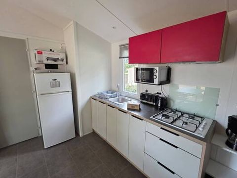 MOBILHOME 6 personnes - Mobil-home | Comfort | 2 Ch. | 4/6 Pers. | Terrasse simple | Clim.