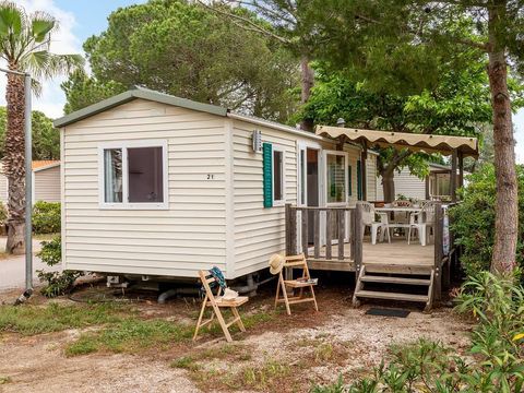 MOBILHOME 4 personnes - Mobil-home | Classic | 2 Ch. | 4 Pers. | Terrasse surélevée | 1 SDB