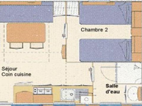 MOBILHOME 5 personnes - O'HARA