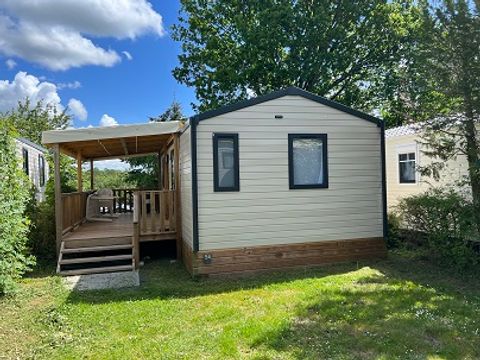 Mobilhome 6 personnes - Toscane 2 chambres avec terrasse intégrée
