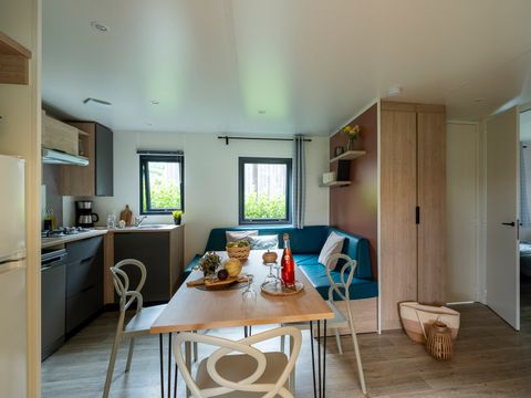 MOBILHOME 6 personnes - PRESTA+ 40m² Kids  - 3 chambres 2 SdB TV + clim