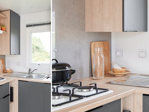 MOBILHOME 8 personnes - PRESTA + 40m² - 4 chambres 2 SdB TV + clim