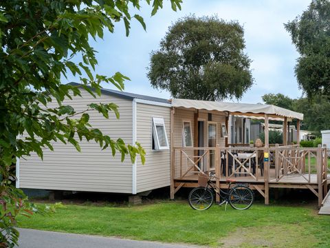 MOBILHOME 4 personnes - PRESTA + 33m² PMR - 2 chambres TV + clim