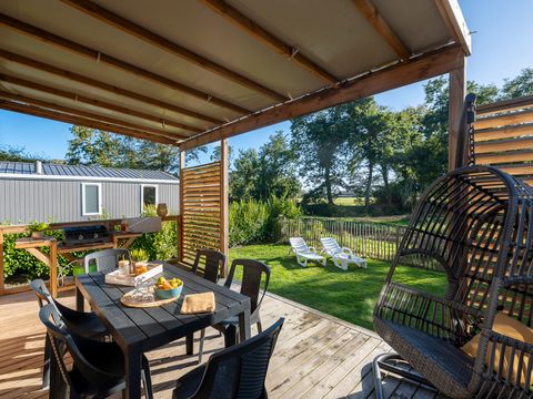 MOBILHOME 6 personnes - Prestige  2 SdB, 1 Jacuzzi