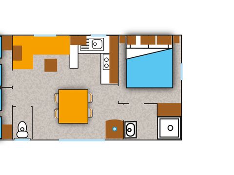 MOBILHOME 6 personnes - COSY CORDELIA
