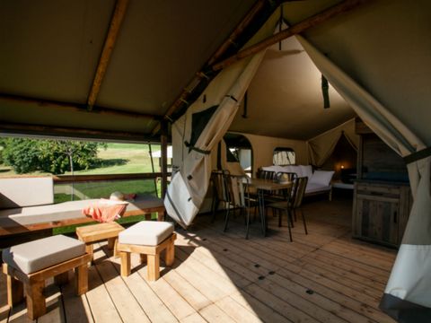 TENTE TOILE ET BOIS 5 personnes - KENYA