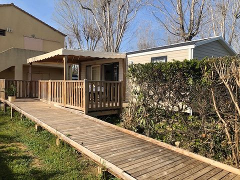 MOBILHOME 4 personnes - 2 chambres - PMR fauteuil roulant