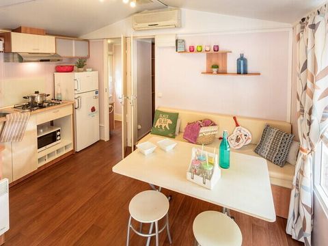 MOBILHOME 4 personnes - Mobil-home | Comfort | 2 Ch. | 4 Pers. | Terrasse simple | Clim.
