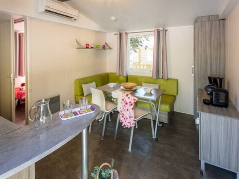 Mobilhome 6 personnes - Mobil-home | Classic | 2 Ch. | 4/6 Pers. | Terrasse surélevée | Clim.