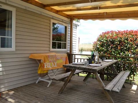 MOBILHOME 6 personnes - Mobil-Home Bandido Standard 4 Pièces 6 Personnes Climatisé