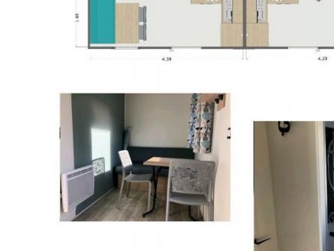 MOBILHOME 4 personnes - LILAS ROSE LYS MIMOSA