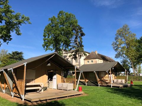 Tente en toile et en bois 5 personnes - Safari