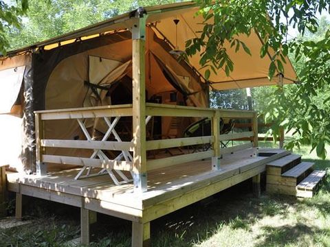 BUNGALOW TOILÉ 4 personnes - Lodge Victoria Confort + Sans sanitaire