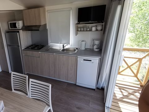 MOBILHOME 4 personnes - Premium 33 m² 2 chambres Clim, Tv, lave-vaisselle