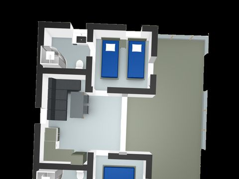 MOBILHOME 4 personnes - Premium Patio 30m² 2 chambres Clim, Tv, lave-vaisselle