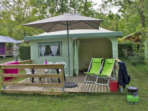 BUNGALOW TOILÉ 4 personnes - Funflower Standard 20 m² sans sanitaires