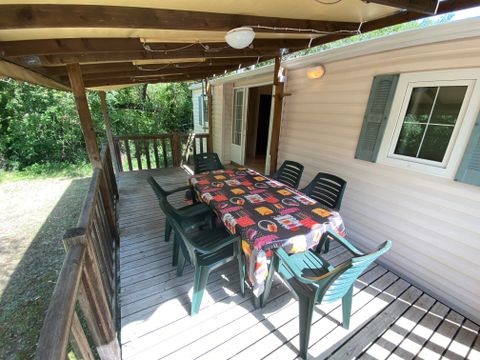 MOBILHOME 4 personnes - Mobil-home Confort 32m² (4p-2ch), Clim, TV