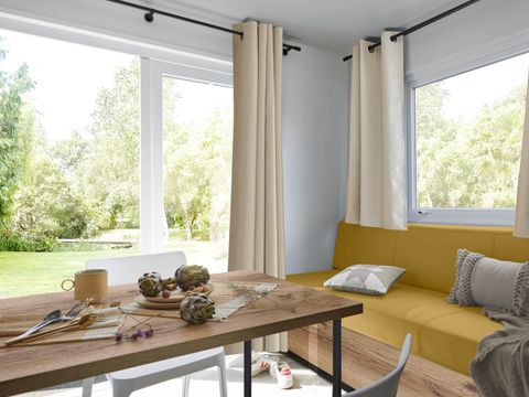 Mobilhome 2 personnes - NEW Confort 22m² - 2p-1 chambre - Clim - TV
