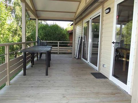 CHALET 8 personnes - Chalet Prémium (35m²) avec grande terrasse couverte, 3 chambres