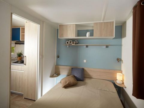MOBILHOME 6 personnes - Confort 6p (35m²) avec terrasse couverte, climatisé