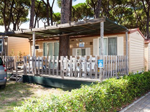 MOBILHOME 6 personnes - Classic | 3 Ch. | 6 Pers. | Terrasse surélevée | Clim.