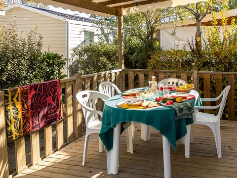MOBILHOME 6 personnes - 3 Chambres, TV + CLIM