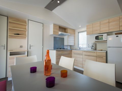 Mobilhome 6 personnes - 3 Chambres, TV + CLIM
