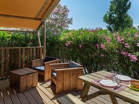 BUNGALOW TOILÉ 4 personnes - Bungalow toilé 4 personnes