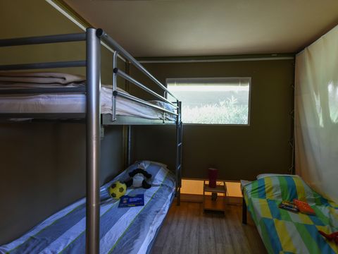 TENTE TOILE ET BOIS 5 personnes - Tente en toile et en bois 5 personnes