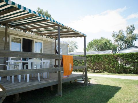 Mobilhome 6 personnes - Cottage 6 places 3 chambres (clim, tv)