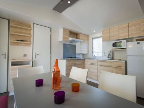 Mobilhome 6 personnes - Cottage 6 places 3 chambres (clim, tv)