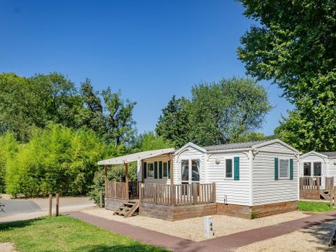 BUNGALOW 6 personnes - Mobil-home | Classic | 3 Ch. | 6 Pers. | Terrasse Couverte | Clim. | TV